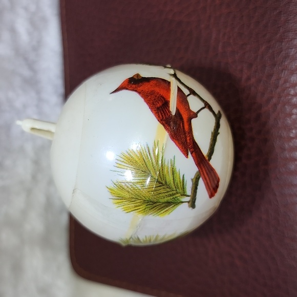 Vintage Bradford Blue Jay and Cardinal set of 2 Ornaments - Picture 6 of 10